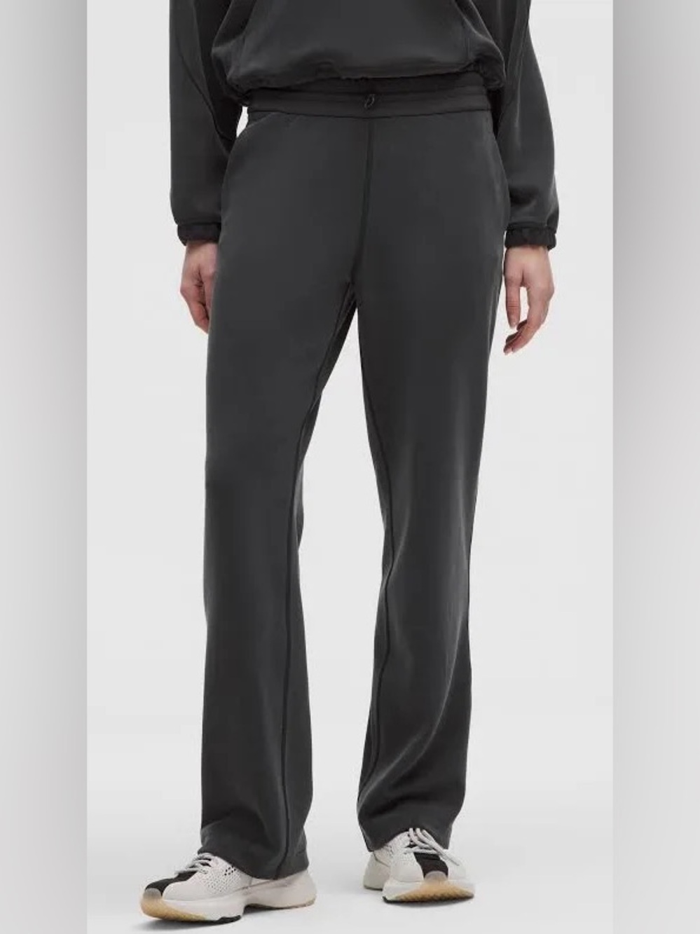 lululemon athletica Softstreme Hi-Rise Straight-Leg Pants Black Size 6